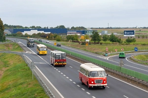 Jelcz RTO #1679, Ikarus 260 #1735 i DAF MB200 #1222